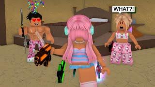 Toxic TEAMER CHEATS on HIS GIRLFRIEND To DATE ME..Murder Mystery 2