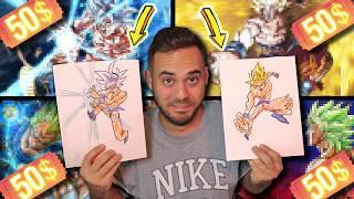 PAGUÉ A ARTISTAS 200 DÓLARES PARA QUE MEJORARAN GOKUS DEFORMES  Episodio 3