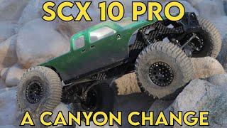 Crawler Canyon Presents SCX10 Pro a Canyon Change