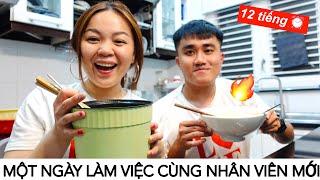 Vlog# MỘT NGÀY LÀM VIỆC CỦA TUI SẼ NTN  ĂN KHUYA LÚC 1H ⏰