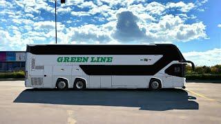 LIVERY GREEN LINE AVANTE D2 SCANIA K410 MOD BUSSID