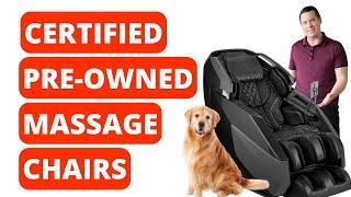 Best Massage Chair Deals - HUGE SAVINGS - Certified Pre-Owned Massage Chairs