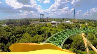 Cheetah Hunt front seat on-ride HD POV @60fps Busch Gardens Tampa