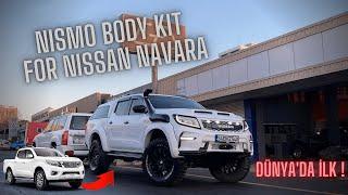 Nissan Navara NISMO BODYKIT   DÜNYADA İLK NİSMO KAPUT PANJUR VE TAMPON UYGULAMASI  GÜLTAŞ4X4