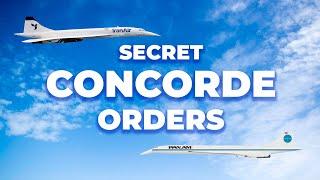 Concorde Secrets What Airlines Had Orders For The Supersonic Jet?
