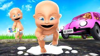 Babies GLUE Each Other to the ROAD - Whos Your Daddy 2