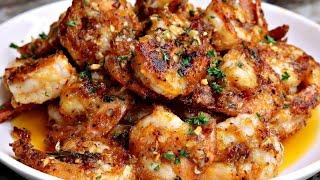 Quick and Easy Garlic Butter Shrimp Recipe  Garlic Shrimp Recipe