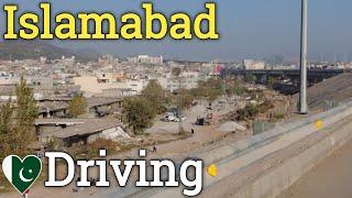 Cityscape Journey Driving the IJP Road to Baharka in Islamabad 4k2023