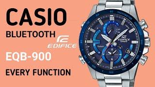 How to Set the TIME Casio EDIFICE EQB-900