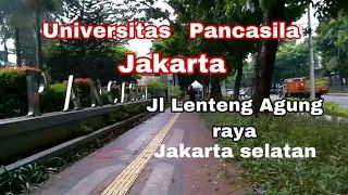 Universitas pancasila jakarta - walking tour - ujung jalan