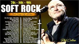 TOP 100 Greatest Hits Soft Rock - Phil Collins Rod Stewart Eric Clapton Lionel Richie Bee Gees