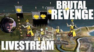 Revenge on the Holy Roman Empire - Medieval 2 Disaster Campaign Livestream