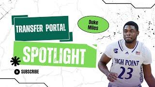 Transfer Portal Spotlight Duke Miles