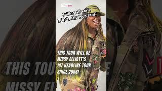 Missy Elliott Ciara & Busta Rhymes are touring  #missyelliott #bustarhymes #ciara