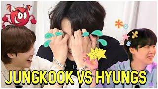 BTS Maknae Jungkook Vs Annoying Hyungs