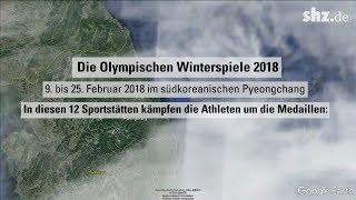 Olympischen Winterspiele 2018 Das sind die 12 Sportstätten auf Google Earth