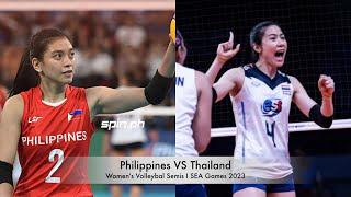 Womens Volleyball   VS  Thailand   Semi Finals 13523   SEA Games 2023 Cambodia  Re-watch