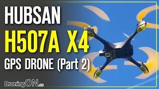 DroningON  Hubsan H507A GPS Drone Review Part 2 - Flight Test & Setup