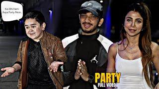 UNCUT - Munawar Faruqui Abdu Rozik Arbaaz Khan’s wife SHURA khan Party Together  FULL VIDEO