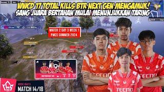 BTR NG MENGAMUK WWCD 17 TOTAL KILLS - VOXIE & TOTO AUTO PANEN KILLS  DAY 3 MATCH 2 PMCS ID 2024