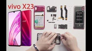 How to open vivo X23  How to disassembly and setup back vivo X23