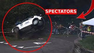  Rally Valli della Carnia 2024  CRASH Into Spectators  Best Of Highlights