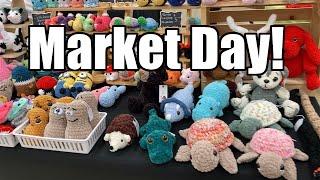 Market Day Results Selling Crochet Plushies at Craft Fairs