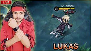 NEW HERO LUKAS GAMEPLAY  MLBB LIVE