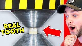 World’s *STRONGEST* Objects vs Hydraulic Press CRAZY