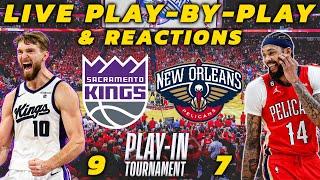 Sacramento Kings vs New Orleans Pelicans  Live Play-By-Play & Reactions