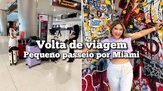 Voltando de viagem + Passeio por Miami - Wynwood Walls