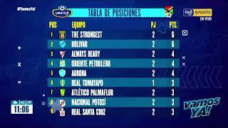 #VamosYa️Te mostramos la tabla de posiciones de la Liga Tigo #TigoSportsBolivia 