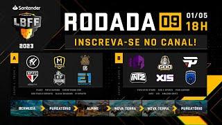 LBFF 2023 RODADA 09 - GRUPOS A E B  FREE FIRE ESPORTS BRASIL