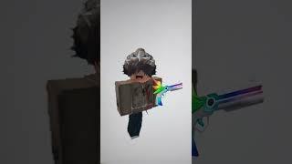 When ur friend uses the fake gun in MM2 #roblox #trending #from #shorts