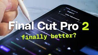 Final Cut Pro 2 on M4 iPad Pro what you need to know