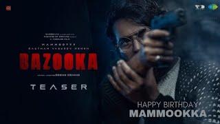 Bazooka - Concept Teaser 2  Mammootty  Gautham Vasudev Menon  Shine Tom Chacko  HBD Mammookka 