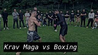 What Happens if you Kick a BOXER? Krav Maga vs Boxing