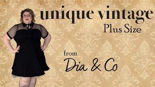 Dia & Co Box featuring Unique Vintage  Plus Size TRY ON Haul  Party Like Its 1929