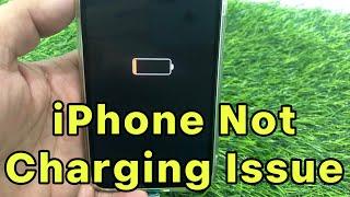 How to Fix iPhone Not Charging  iPhone Stuck on Red Battery Screen  iOS 17.