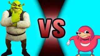 Shrek Vs Ugandan knuckles