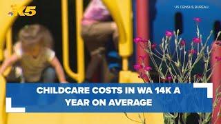 Childcare cost average in Washington more expensive than UW 2023-2024 tuition