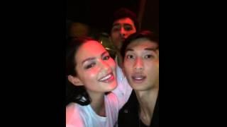 Initial Prime @MCM Worldwide Art Basel Vip Party with Mia Kang Sports Illustrated cover girl