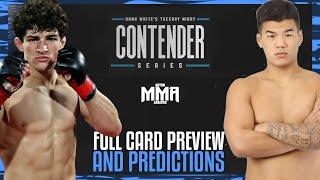 Contender Series 2024 Week 4 Full Card Preview and Predictions