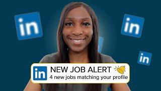 How To Use LinkedIn Job Alerts To Find A Job  LinkedIn Job Search Tip