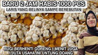 BARU 2 JAM HABIS 1000 PCS  LARIS YANG BELINYA SAMPE BEREBUTAN Raup 1 JUTA USAHA INI UNTUNG DOANG