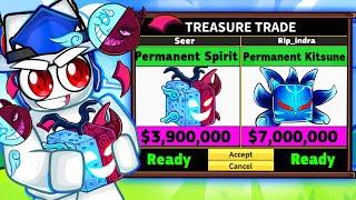 Trading PERMANENT SPIRIT Fruit For 24 Hours Blox Fruits