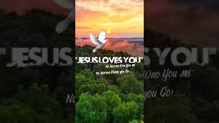 Jesus loves you️ I love you jesus jesus christ status ️ papa jesus #jesus #yeshu #masih #shorts