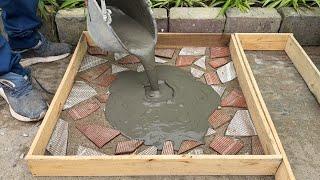 Amazing cement artists  Cement and recycled garden decoration ideas for you