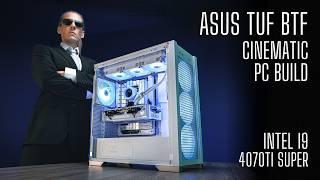 Asus TUF Secret Mission  #cinematic BTF PC Build  Geforce RTX #4070ti Super  Z790 No wires