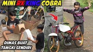 RX KING MINI DIMAS COSTUM MOTOR DRAG JADI KING COBRA VERSI MINI